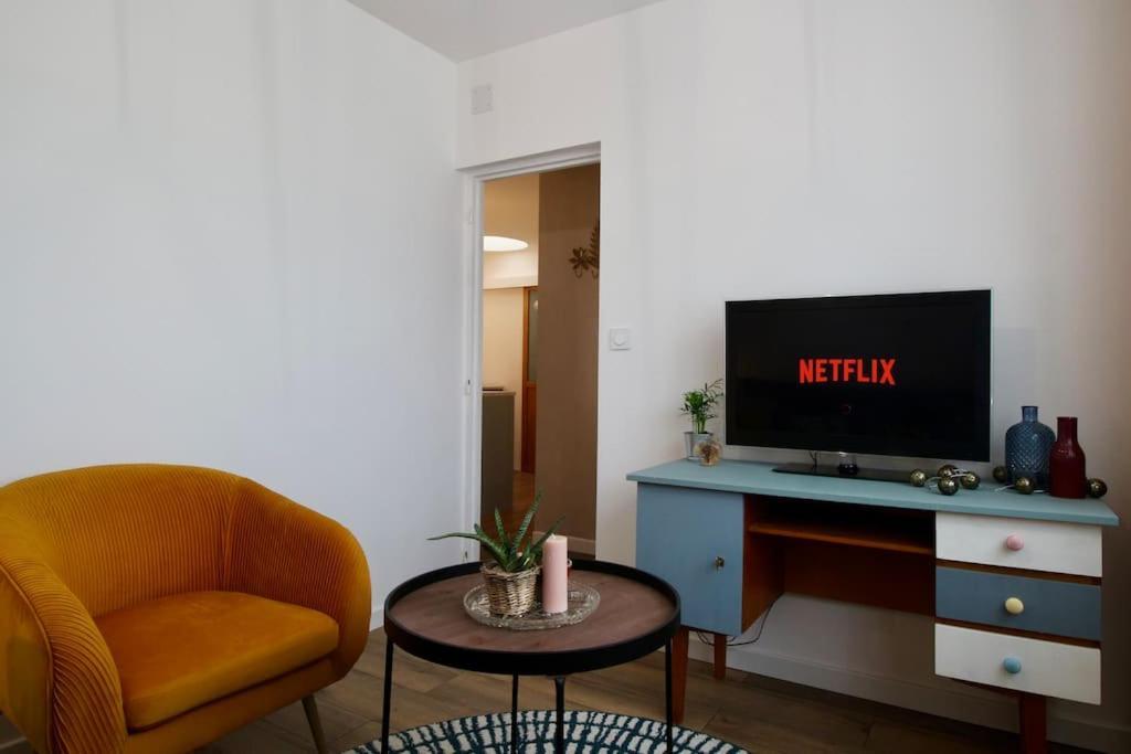 Le Retro De La Gare - Flobnb Laon Ngoại thất bức ảnh